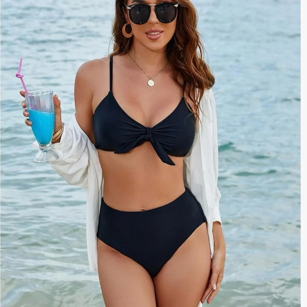 Elegant Black Women's Bikini Set